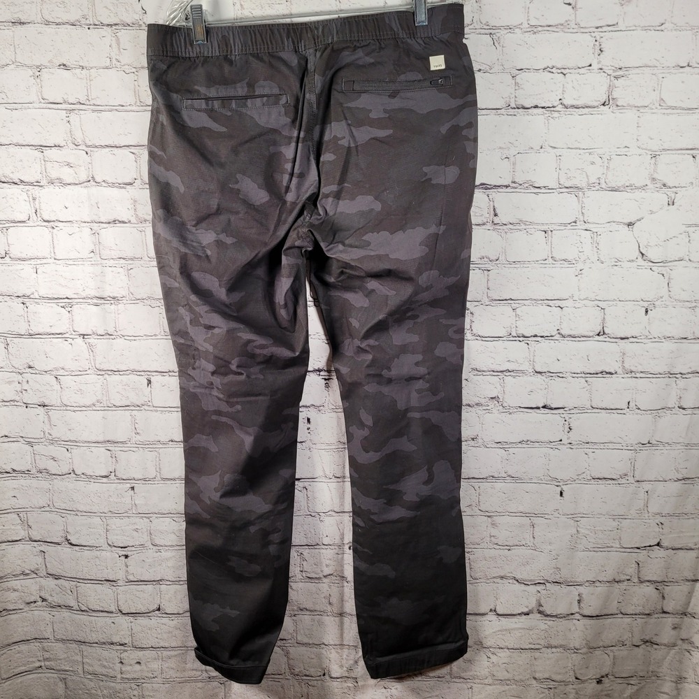 Vuori Ripstop Pants Women Large Black Camo NWOT VW401 Tapered Jogger - Picture 7 of 7